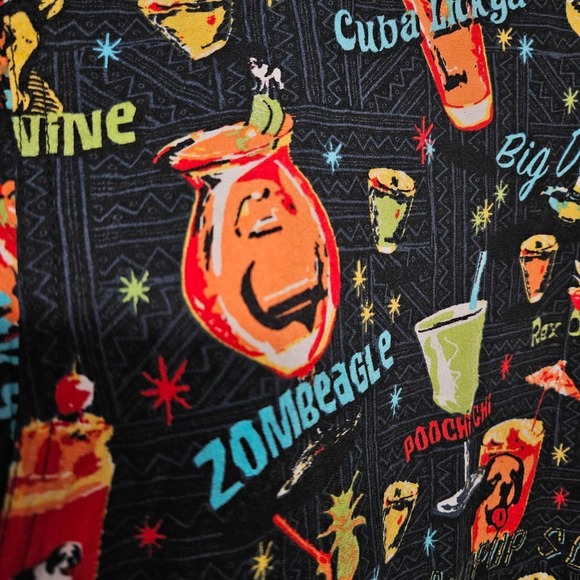 Big Dogs Button Down Party Shirt Cocktail - Picture 3 of 7